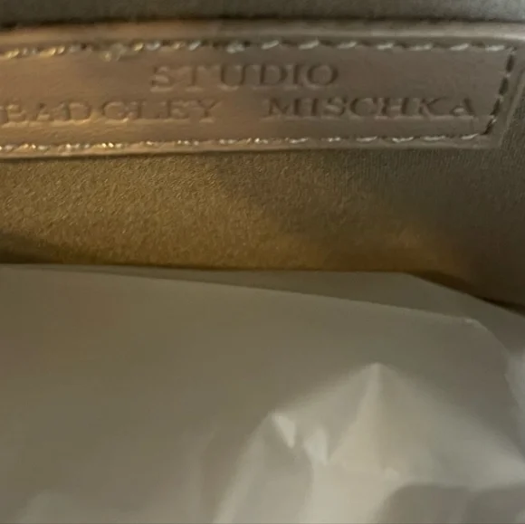 NWT Badgley Mischka pearled crossbody - Picture 4 of 4